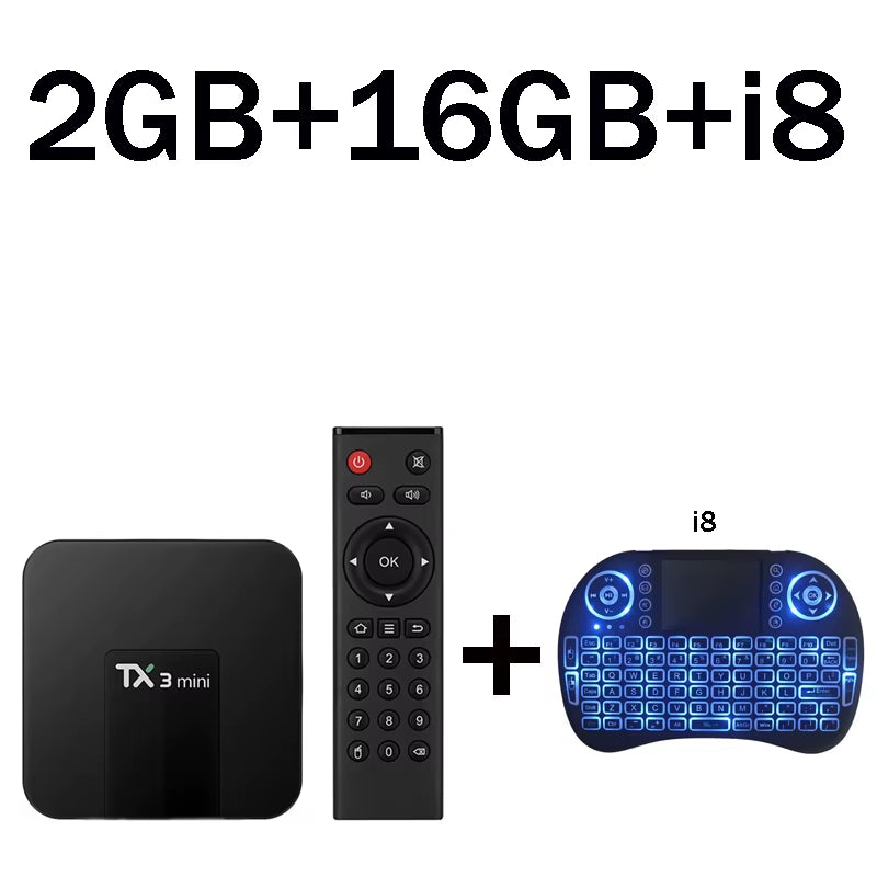 TV Original Tanix TX3 Mini TV Box 2GB 16GB Android 11.0 HD 4K Allwinner H313 S Dual Wifi 4G 5G TX3 Smart TV Box 2G 64G TX TV BOX