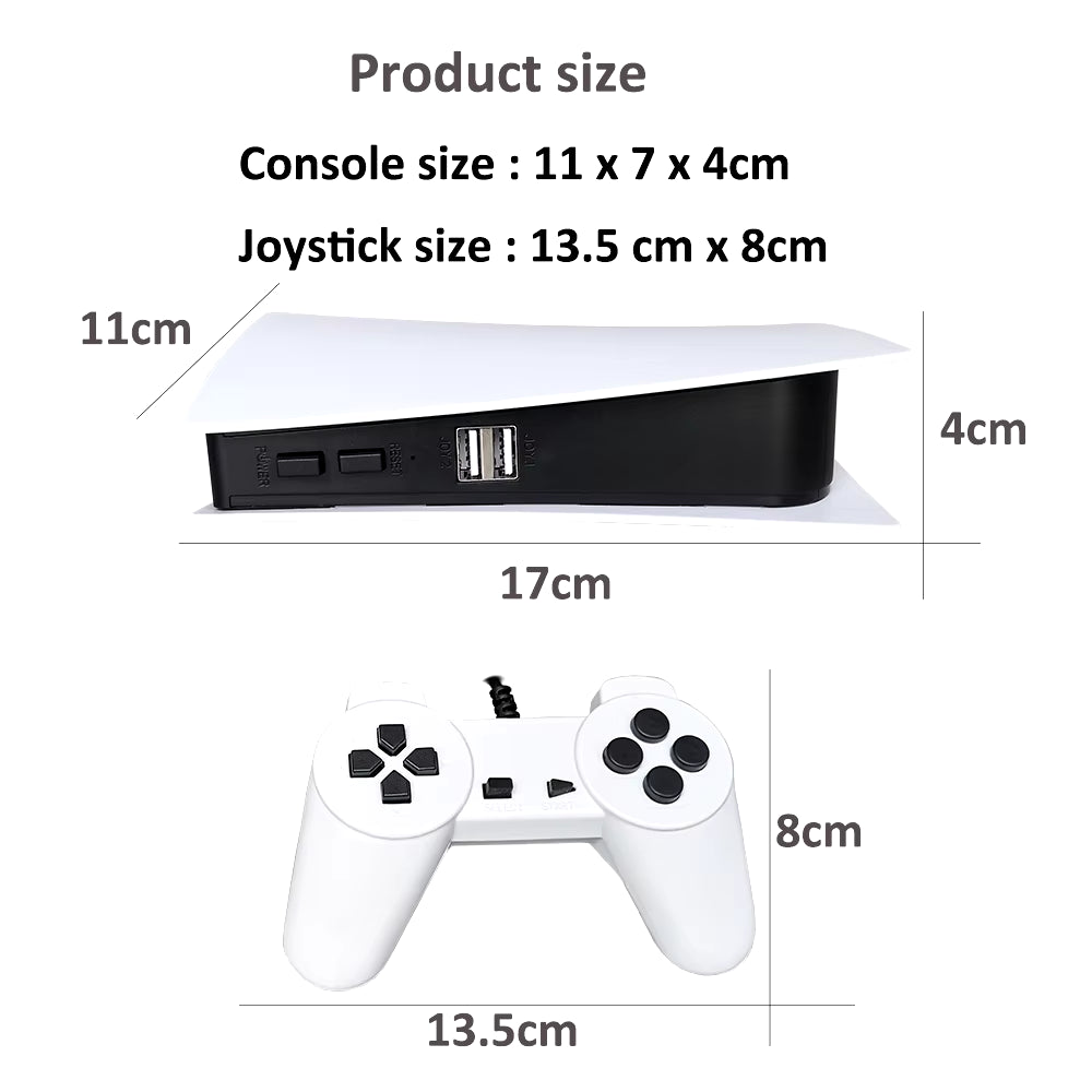 Game Station 5 Video Game Console with 200 Classic Game 8 Bit TV Consola Retro Handheld Kids USB Wired Gaming Player AV Output