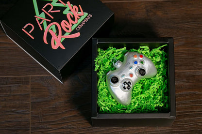 Party Rock | White Video Game Controller | Entertainment Collection