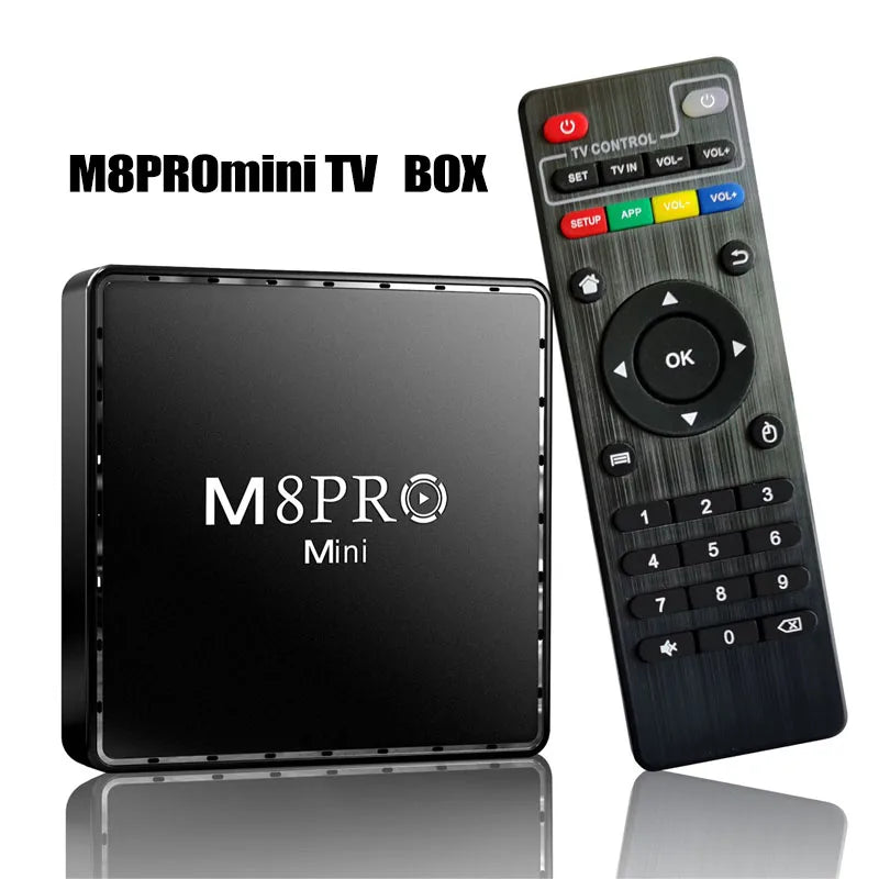 Video Game Console M8Pro Mini 4K 64G 10000 Retro Video Game Console 2.4G Wilress Android 12 TV Box Wifi Malig31 CPU Dual System