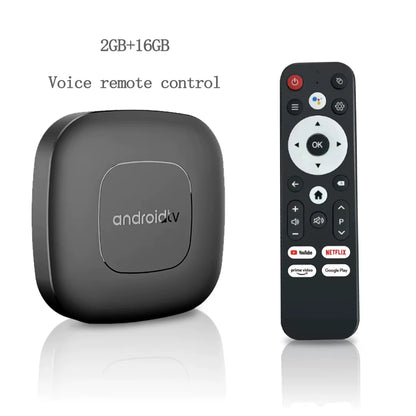 Android TV Box Mortal T1 Google Voice Control Allwinner H313 Wifi 5G Video 16G BT5.0 HDR Support 4K Smart Streaming Media Player