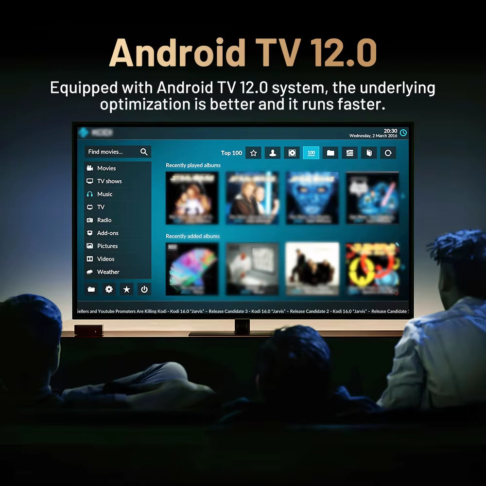 Super Console X5Pro Smart TV Box with Android TV12 8K@60FPS 4K@120PFS 8G+64G 2.4G & 5G Dual Wifi 1000M Ethernet HD Movie Player