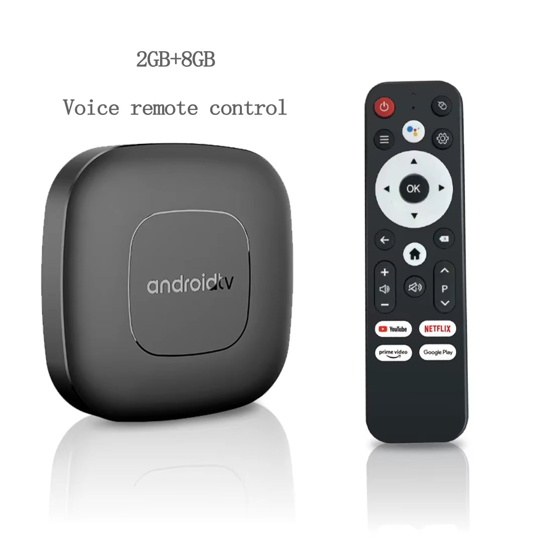 Android TV Box Mortal T1 Google Voice Control Allwinner H313 Wifi 5G Video 16G BT5.0 HDR Support 4K Smart Streaming Media Player
