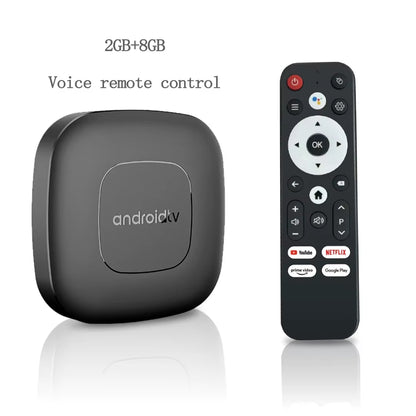 Android TV Box Mortal T1 Google Voice Control Allwinner H313 Wifi 5G Video 16G BT5.0 HDR Support 4K Smart Streaming Media Player